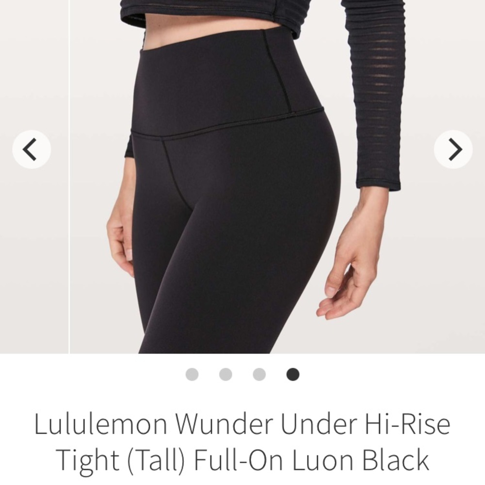 Lululemon (Black) Hi-rise Leggings